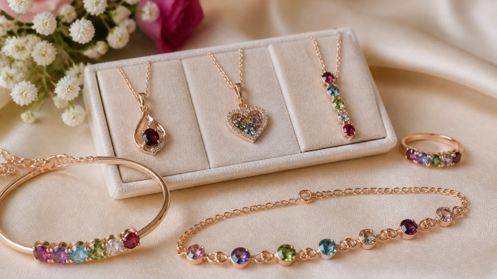 5 Custom Birthstone Jewelry Gifts for Mom That Last