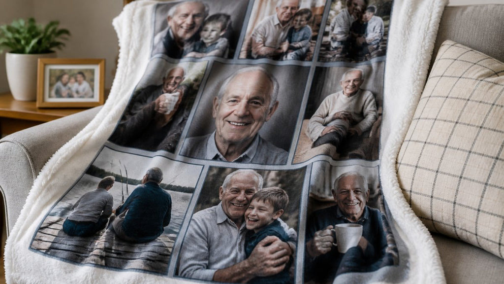 Memorial Blanket With Photo: 7 Heartfelt Keepsake Ideas